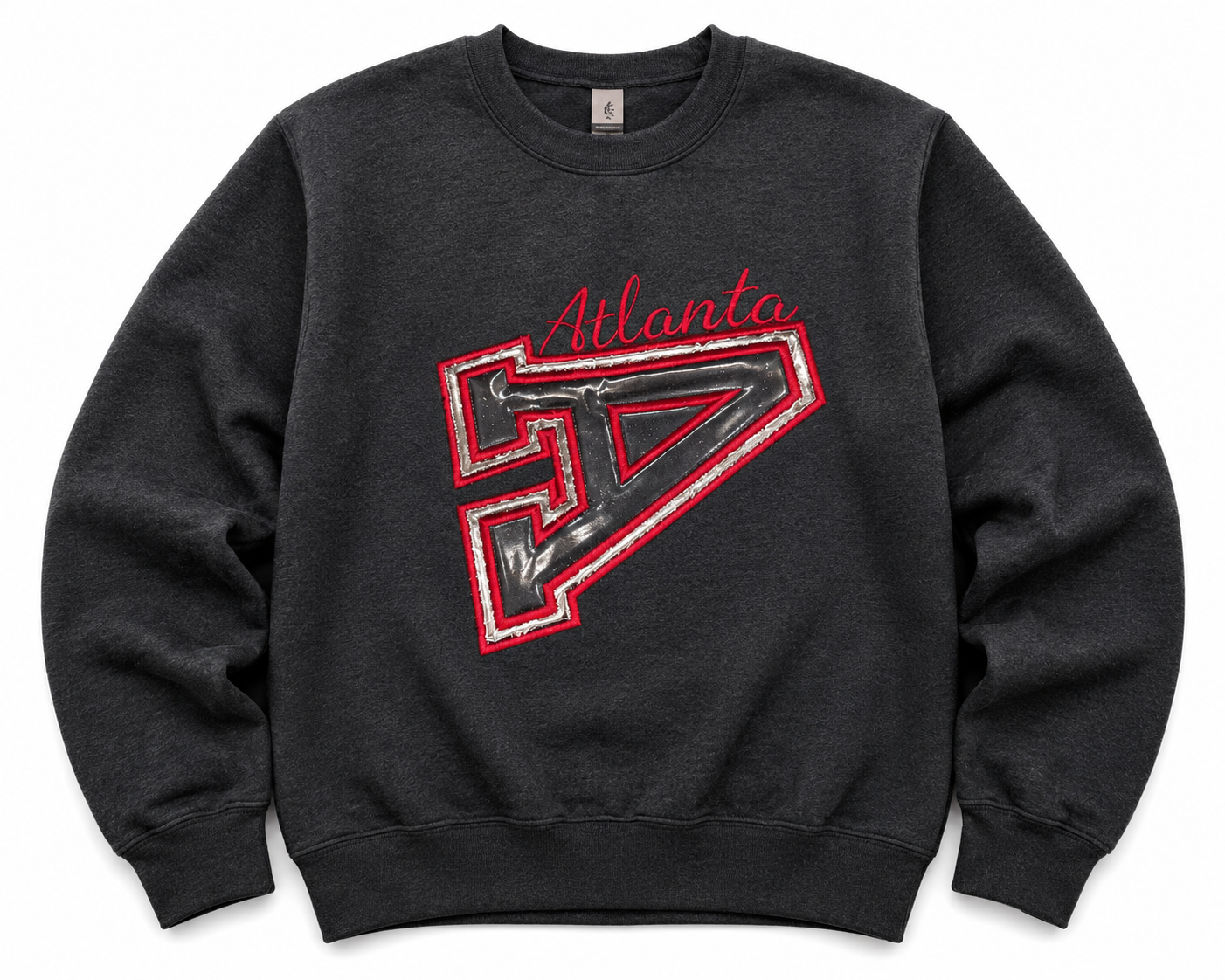 Customizable Mirrored HTV & Embroidered Sweatshirt