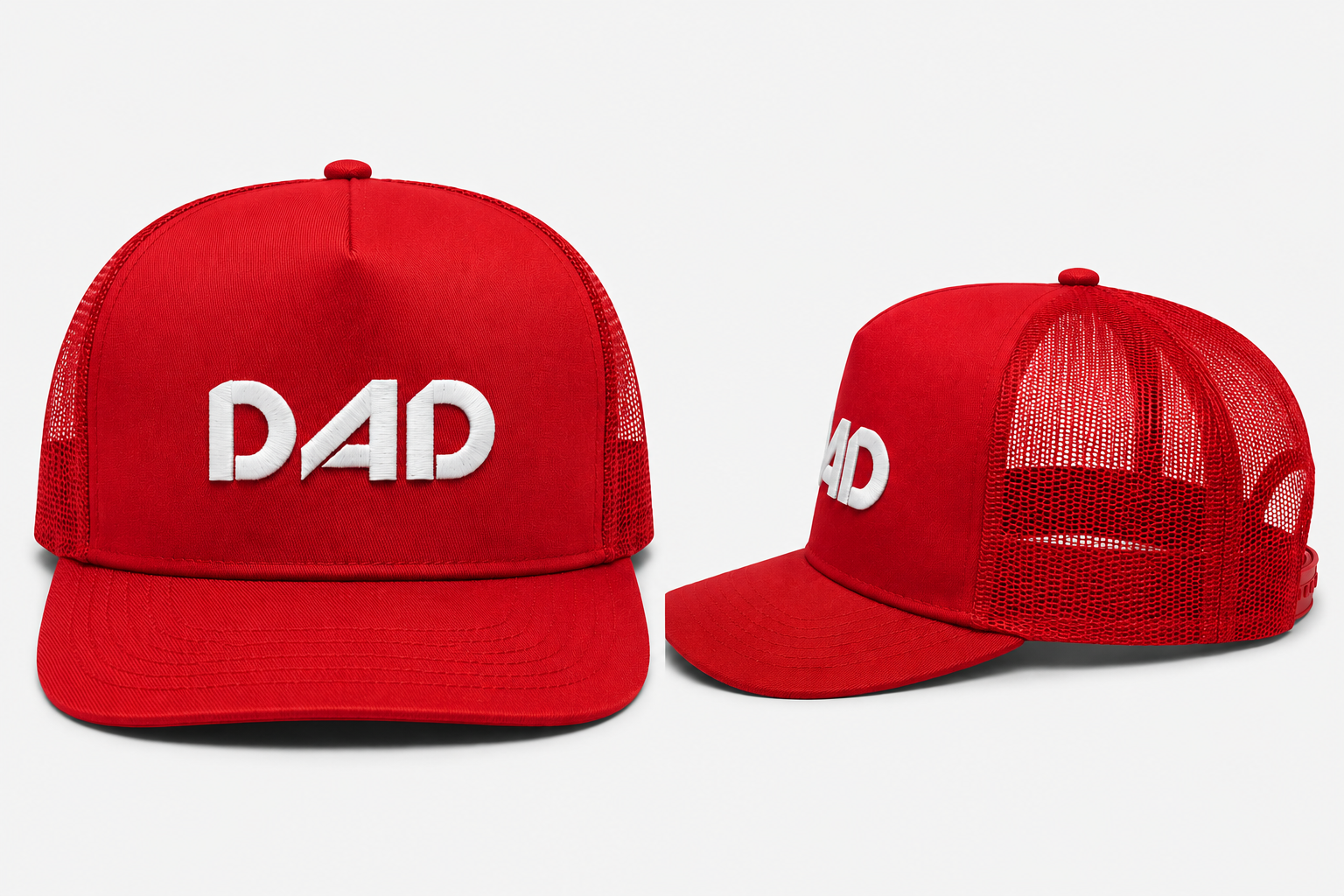 DAD Embroidered Trucker Hat