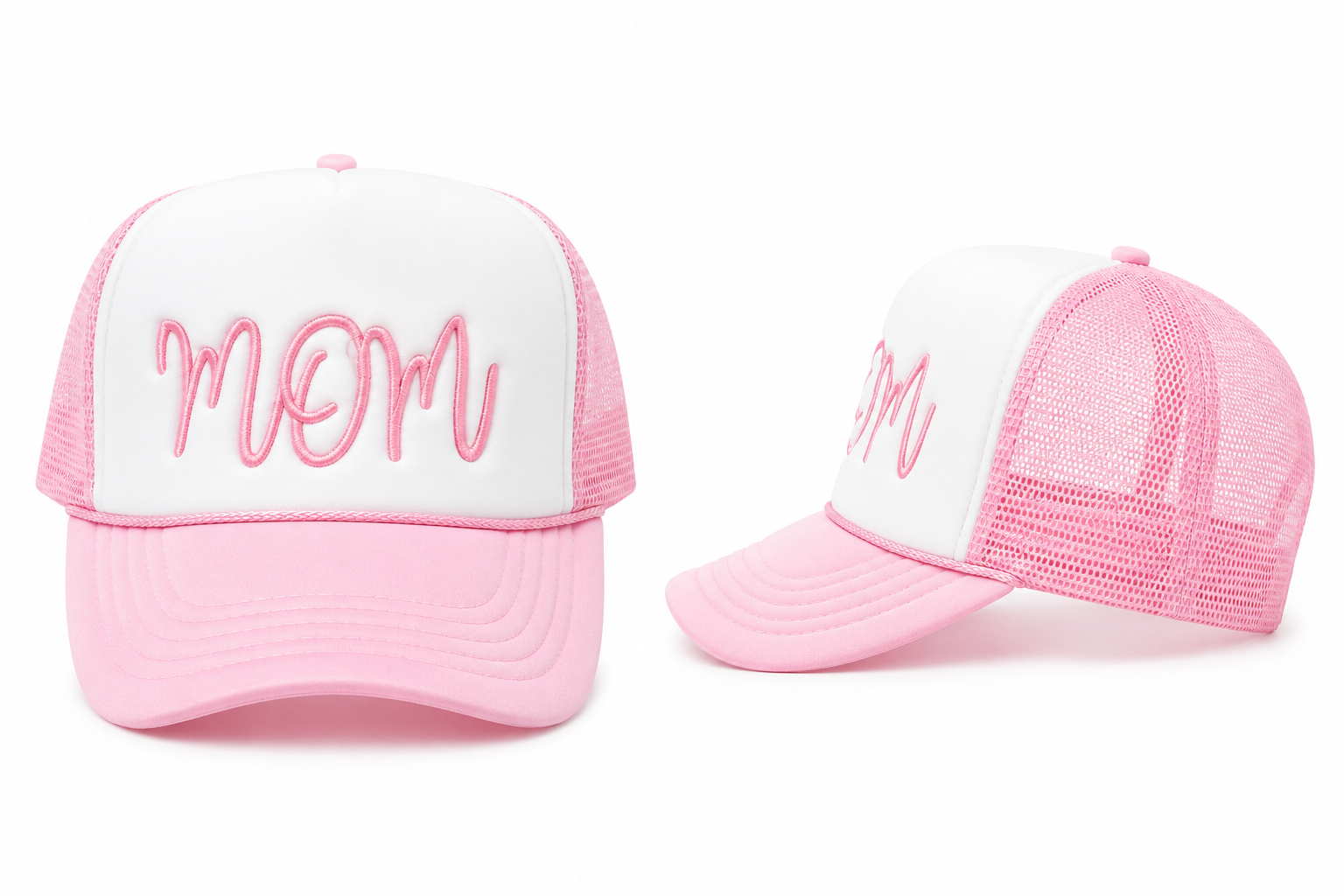 MOM Embroidered Trucker Hat