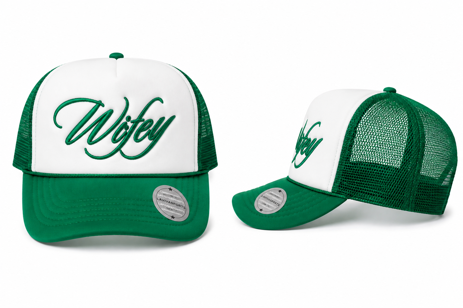 Green Wifey Trucker Hat