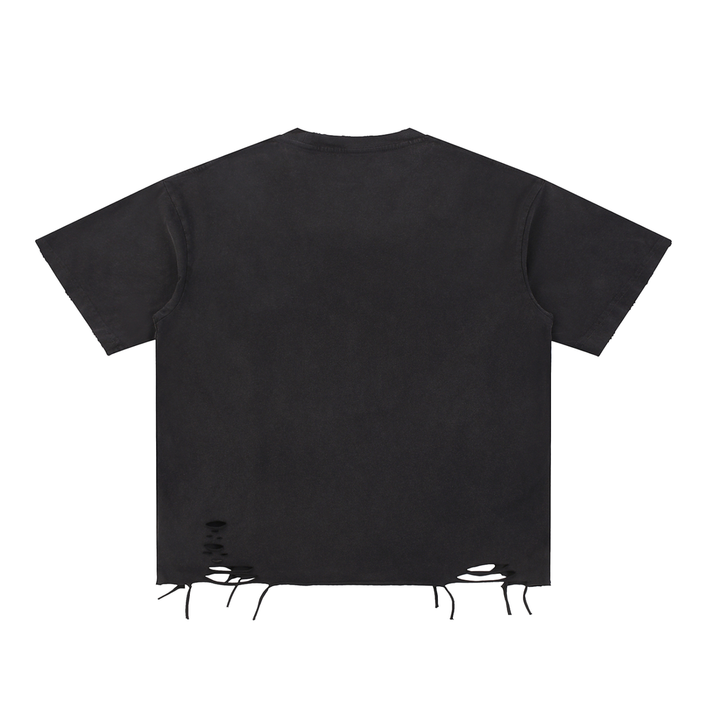 Maison Rampage – Signature Distressed Graphic Tee